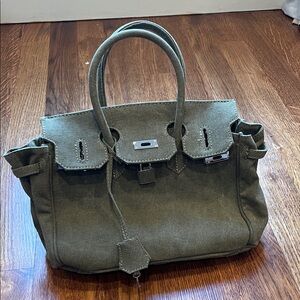 Olive Green Women's Handbag